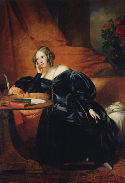 The Countess de Lapeyriere by Claude Marie Dubufe